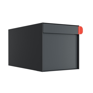 Amerikanischer Briefkasten Big Americano Anthrazit | Wand