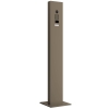 Gegensprechanlage mit Standfuß inklusive Bodenplatte Smart Doorbird D1101V in Beigegrau