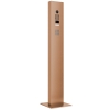Gegensprechanlage mit Standfuß + Bodenplatte Smart Doorbird D1101KV mit Keypad Modul Bronzeoptik