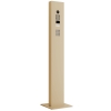 Gegensprechanlage mit Standfuß + Bodenplatte Smart Doorbird D1101KV mit Keypad Modul Beige