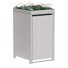 Mülltonnenbox Emma 1er 120L in Hellgrau-Metallic