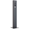 Gegensprechanlage mit Standfuß inklusive Bodenplatte Smart for Two Doorbird D1102V  in Anthrazit