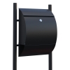 Standbriefkasten Sunshine Schwarz