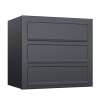 Briefkasten Cube for Three Anthrazit