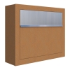 Briefkasten Elegance Rost mit Edelstahlklappe