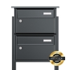 Briefkastenanlage Stellina for Two in Anthrazit