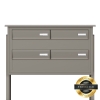 Briefkastenanlage Sogno for Four in Grau