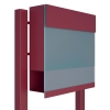 Standbriefkasten Manhattan Special Blue Rot