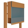 Standbriefkasten Manhattan Special Blue Rost