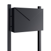 Standbriefkasten Letter Schwarz