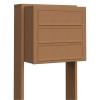 Briefkastenanlage Cube for Three Rost