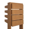 Briefkastenanlage Stairs for Four Rost