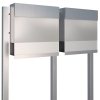 Briefkastenanlage Manhattan Special White for Two Edelstahl