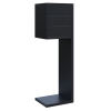Briefkastenanlage Hermes for Three Schwarz