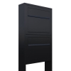 Briefkastenanlage Elegance for Two Schwarz