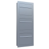Einbaubriefkasten Sora for Three in Grau Metallic
