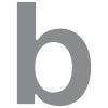 Hausnummer ''b'' Grau Metallic