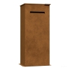 Paketbox Knox Cortenstahl