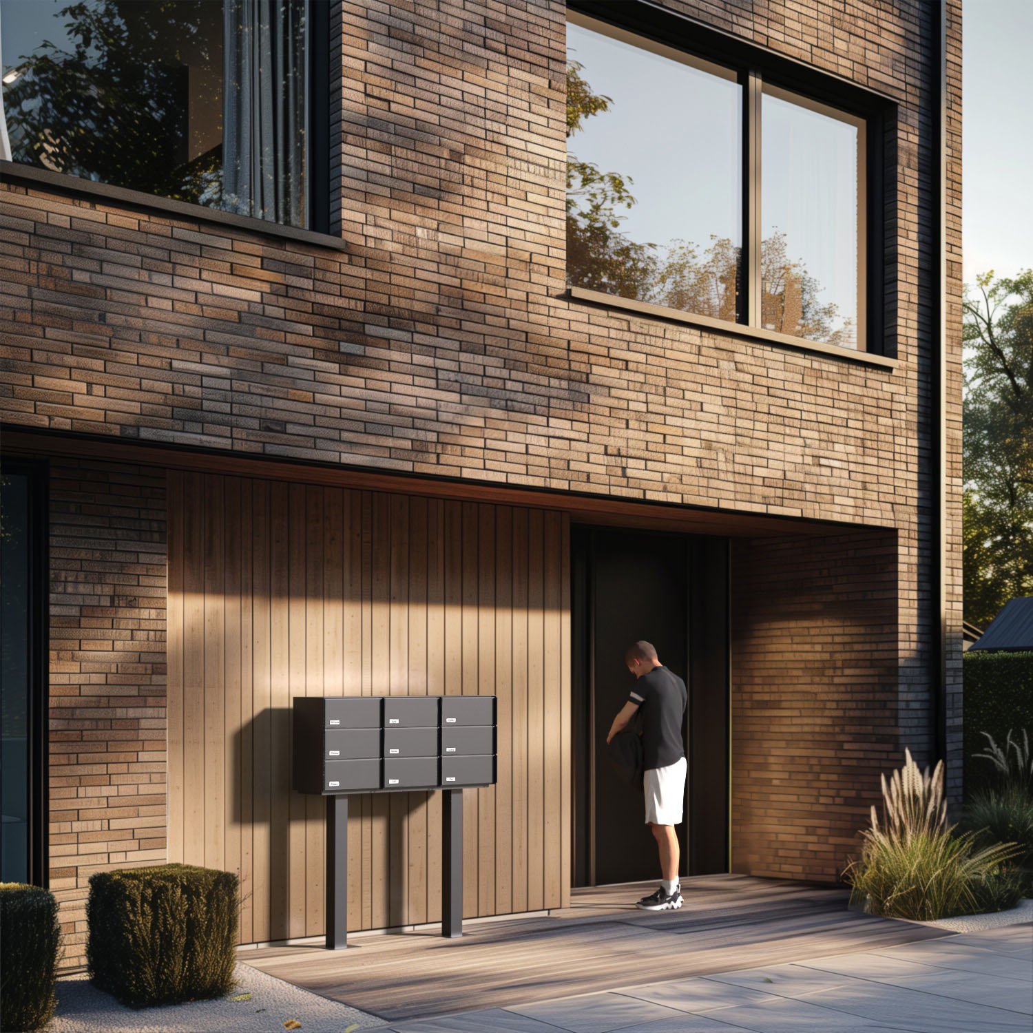 Hauseingänge modern gestalten: Tipps & Tricks für einen stilvollen Eingangsbereich | Bravios