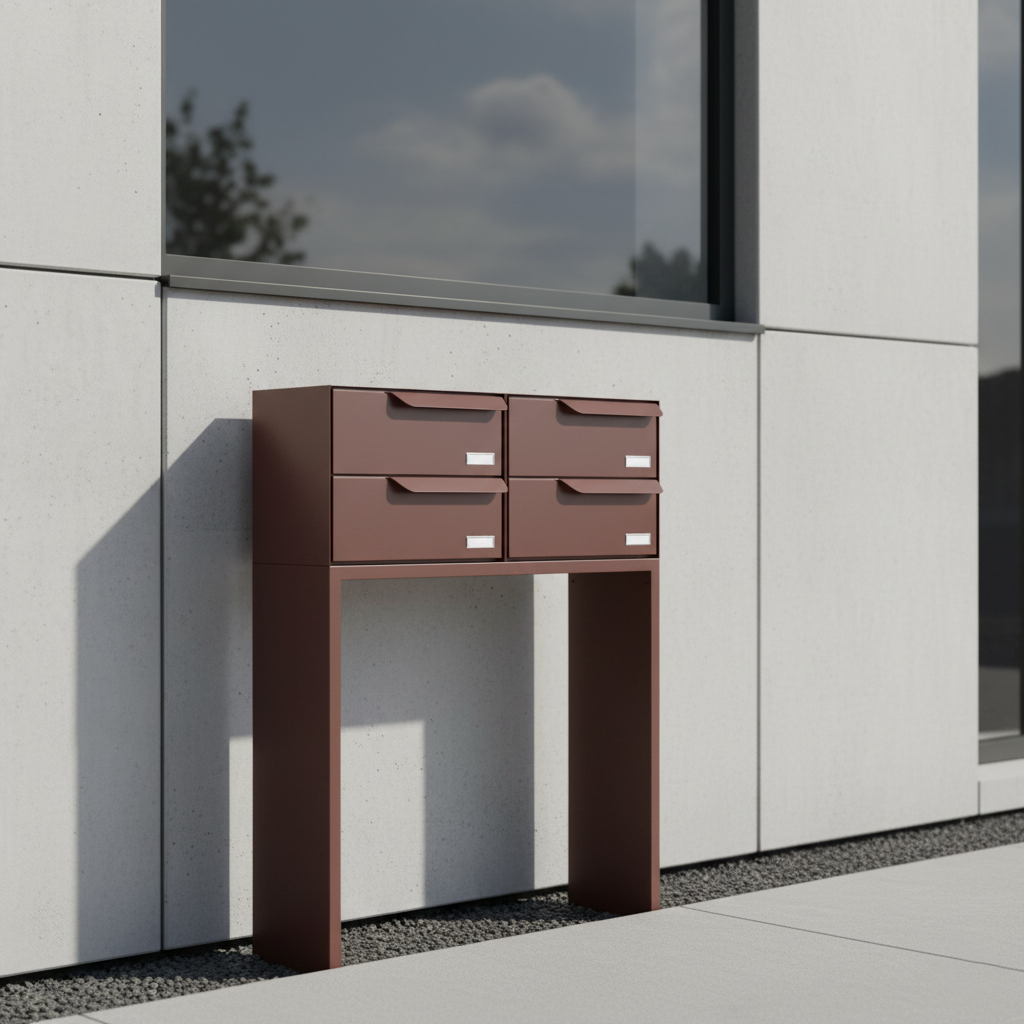 Warum Architekten bestimmte Briefkastenformen oder -farben wählen