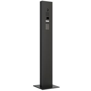 Gegensprechanlage Smart mit Keypad Modul und Standfuß inklusive Bodenplatte
