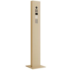 Gegensprechanlage Smart for Two mit Keypad Modul und Standfuß inklusive Bodenplatte