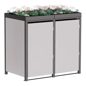 Mülltonnenbox Emma 2er - 120 Liter