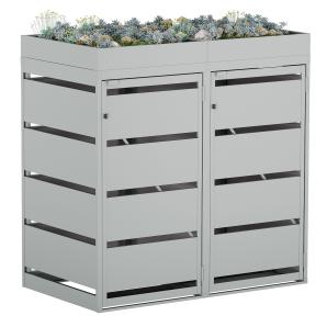 Mülltonnenbox Egon 2er 120 Liter