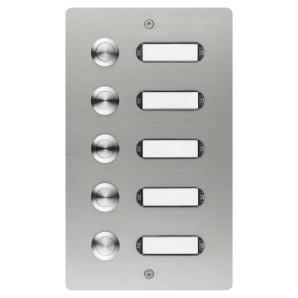 Etagenplatten für 1-6 WE Aufputz aus Edelstahl