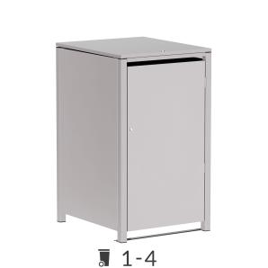 Mülltonnenbox Helmut mit Deckel - 120 Liter