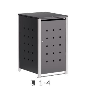 Mülltonnenbox Horst mit Deckel - 120 Liter