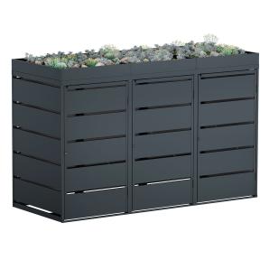 Mülltonnenbox Edgar 3er 240 Liter