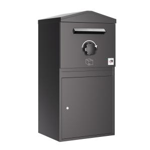 Paketbriefkasten Mainz mit Spitzdach in  Größe XL | freistehend